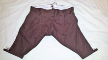 Load image into Gallery viewer, Men's breeches suitable for the 18th century, made from our sewing pattern. Whether you call it Georgian, Revolutionary War, American War of Independence, or whatever, we've got your butt covered.