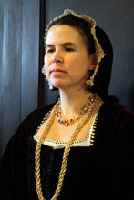 Load image into Gallery viewer, RH613 — Early Tudor (1500s-1520s) Lady's Gown & Kirtle sewing pattern