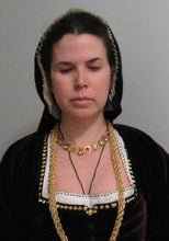 Load image into Gallery viewer, RH613 — Early Tudor (1500s-1520s) Lady's Gown & Kirtle sewing pattern