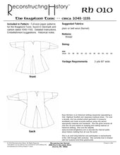 Load image into Gallery viewer, RH010 — Kragelund Dark Ages Tunic sewing pattern