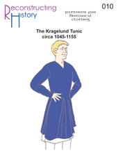 Load image into Gallery viewer, RH010 — Kragelund Dark Ages Tunic sewing pattern