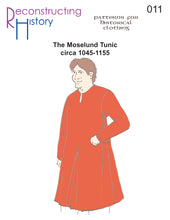 Load image into Gallery viewer, RH011 — Moselund Dark Ages Tunic sewing pattern