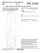 Load image into Gallery viewer, RH1025 — Ladies' 1910s Center Front Seam Skirt sewing pattern
