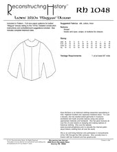 Load image into Gallery viewer, RH1048 — Ladies' 1910s Magyar Blouse sewing pattern