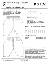 Load image into Gallery viewer, RH106 — 1630s Cavalier Breeches sewing pattern