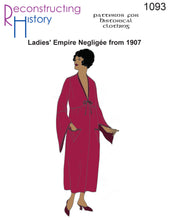 Load image into Gallery viewer, RH1093 — 1907 Empire Negligée sewing pattern
