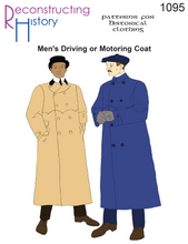 Load image into Gallery viewer, RH1095 — Gentleman's Motoring Coat or Driving Coat sewing pattern
