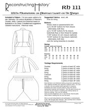 Load image into Gallery viewer, RH111 — De Gheyn Musketeer or Pikeman sewing pattern