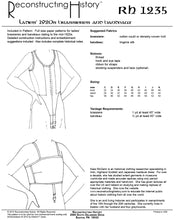Load image into Gallery viewer, RH1235 — Ladies' 1920s Brassieres and Bandeaux sewing pattern