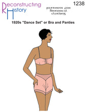 Load image into Gallery viewer, RH1238 — 1920s Dance Set (Bra and Panties) sewing pattern