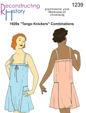 Load image into Gallery viewer, RH1239 — 1920s Tango Knickers Combinations sewing pattern
