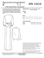 Load image into Gallery viewer, RH1304 — 1930s Dress with Jacket sewing pattern