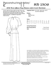 Load image into Gallery viewer, RH1306 — 1930s Day Dress sewing pattern