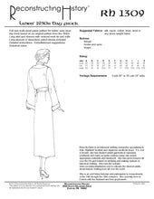 Load image into Gallery viewer, RH1309 — 1930s Day Dress sewing pattern