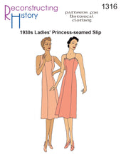 Load image into Gallery viewer, RH1316 — 1930s Princess Slip sewing pattern