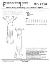 Load image into Gallery viewer, RH1318 — 1930s Gown sewing pattern