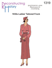 Load image into Gallery viewer, RH1319 — 1930s Frock sewing pattern