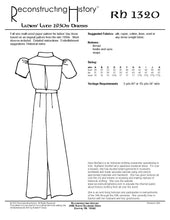 Load image into Gallery viewer, RH1320 — 1930s Dress sewing pattern