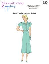 Load image into Gallery viewer, RH1320 — 1930s Dress sewing pattern