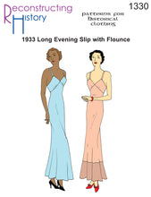 Load image into Gallery viewer, RH1330 — 1932 Long Slip with Flounce sewing pattern