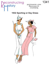 Load image into Gallery viewer, RH1341 — 1932 Sporting Dress sewing pattern