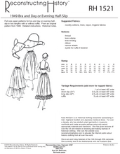 Load image into Gallery viewer, RH1521 — 1950s Dior New Look Bra and Half-Slip in Two Lengths sewing pattern
