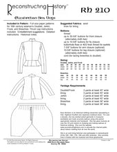 Load image into Gallery viewer, RH210 — Elizabethan Sea Dogs sewing pattern