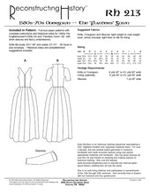 Load image into Gallery viewer, RH213 — 1560s-70s Flanders Gown sewing pattern