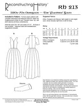 Load image into Gallery viewer, RH213MTM — Made to Measure 1560s-70s Flanders Gown sewing pattern
