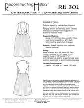 Load image into Gallery viewer, RH301 — Shinrone Irish Renaissance Gown sewing pattern