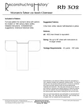 Load image into Gallery viewer, RH302 — Irish Woman's Léine sewing pattern