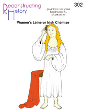 Load image into Gallery viewer, RH302 — Irish Woman's Léine sewing pattern