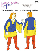 Load image into Gallery viewer, RH303 — Irish or Scottish Man's Kilcommon Outfit sewing pattern
