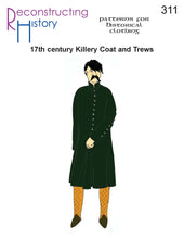 Load image into Gallery viewer, RH311 — Irish Killery Coat and Trews sewing pattern