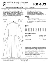 Load image into Gallery viewer, RH402 — Polish Kontusz sewing pattern