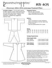 Load image into Gallery viewer, RH405 — Ottoman Turkish Gentleman sewing pattern