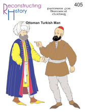 Load image into Gallery viewer, RH405 — Ottoman Turkish Gentleman sewing pattern