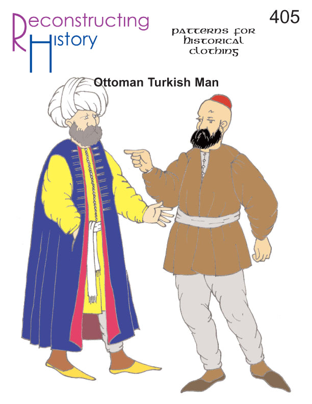 RH405 — Ottoman Turkish Gentleman sewing pattern