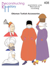 Load image into Gallery viewer, RH408 — Ottoman Turkish Accessories sewing pattern