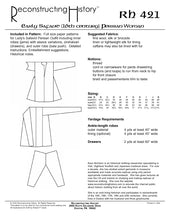 Load image into Gallery viewer, RH421 — Safavid Persian Woman sewing pattern