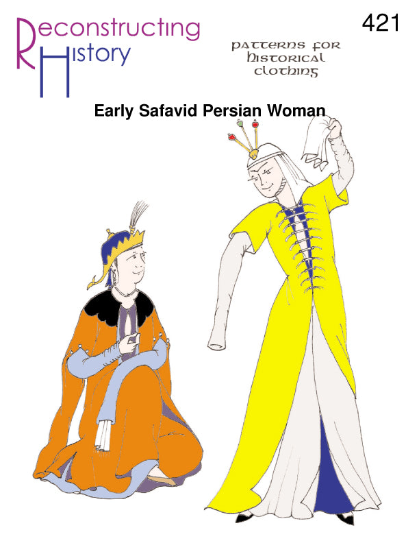 persian dress RH421 — Safavid Persian Woman sewing pattern – Reconstructing History