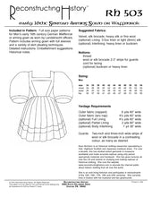 Load image into Gallery viewer, RH503 — Waffenrok sewing pattern