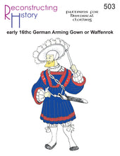 Load image into Gallery viewer, RH503 — Waffenrok sewing pattern