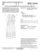 Load image into Gallery viewer, RH504 — Kampfrau or Common Woman&#39;s Dress sewing pattern
