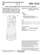 Load image into Gallery viewer, RH504 — Kampfrau or Common Woman's Dress sewing pattern