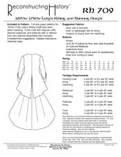Load image into Gallery viewer, RH709 — Lady's Riding Outfit sewing pattern
