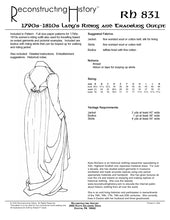 Load image into Gallery viewer, RH831 — 1790s-1810s Lady's Riding or Traveling Outfit