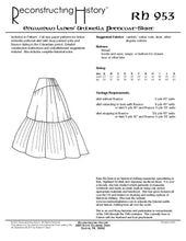 Load image into Gallery viewer, RH953 — Ladies' Edwardian Umbrella Petticoat-Skirt sewing pattern