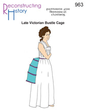 Load image into Gallery viewer, RH963 — Ladies' Bustle Cage sewing pattern