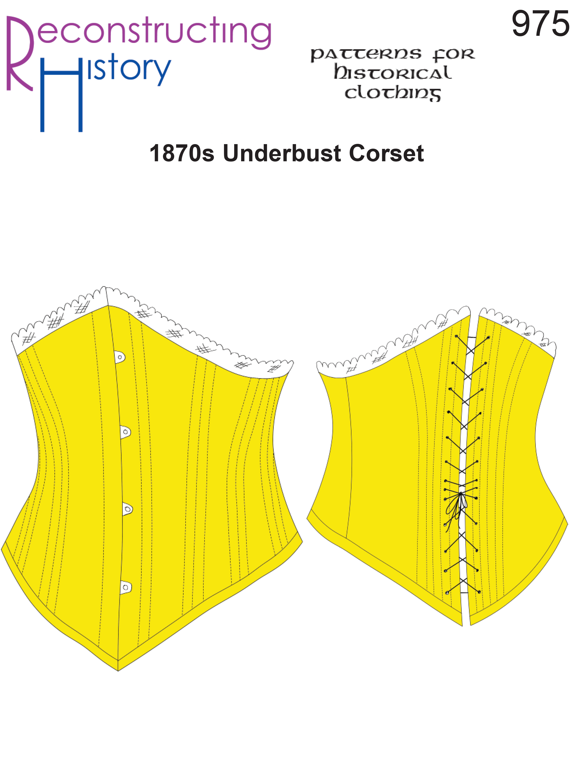 Victorian Underbust Corsets Pattern for Women and Men : : Home